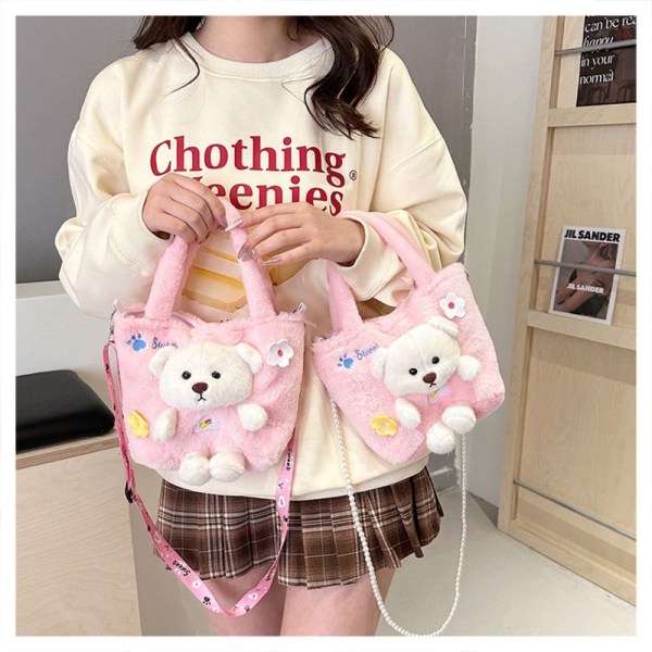 Käsilaukku Crossbody Laukku PINK RIBBON STYLE RIBBON STYLE pink Ribbon style-Ribbon style