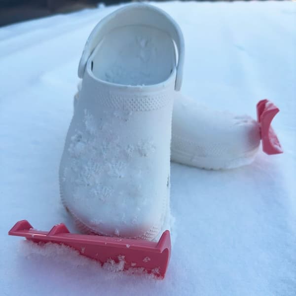 Croc Charm-tilbehør Snøplog LYSENDE LYSENDE Luminous