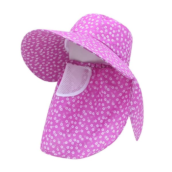 Solhatt Ansikte Nackskydd RÖD STIL 2 STIL 2 Red Style 2-Style 2
