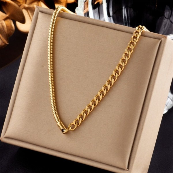 Punk Chain Halsband Collarbone Necklace 6 6 6