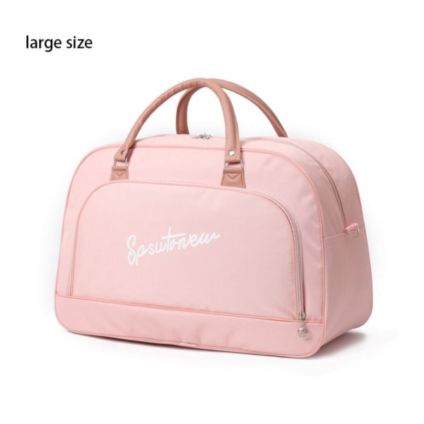 Letvægts kuffert Bagagetaske med stor kapacitet PINK pink 53cm*34cm*22cm
