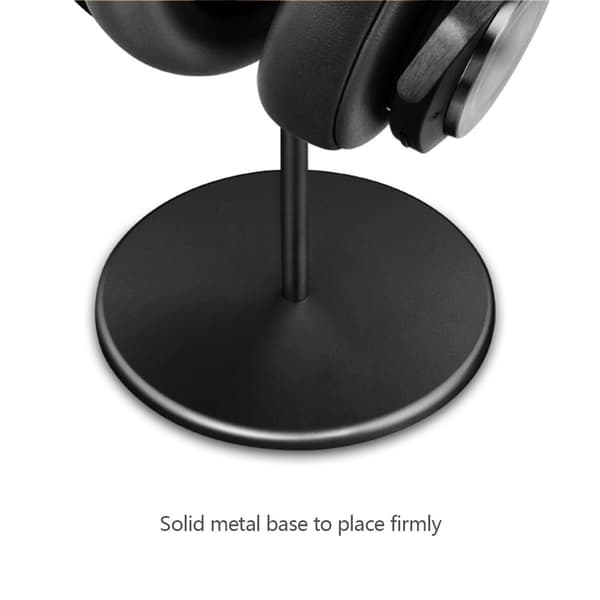 Hovedtelefonholder Skrivebord Headset Holder SORT Black