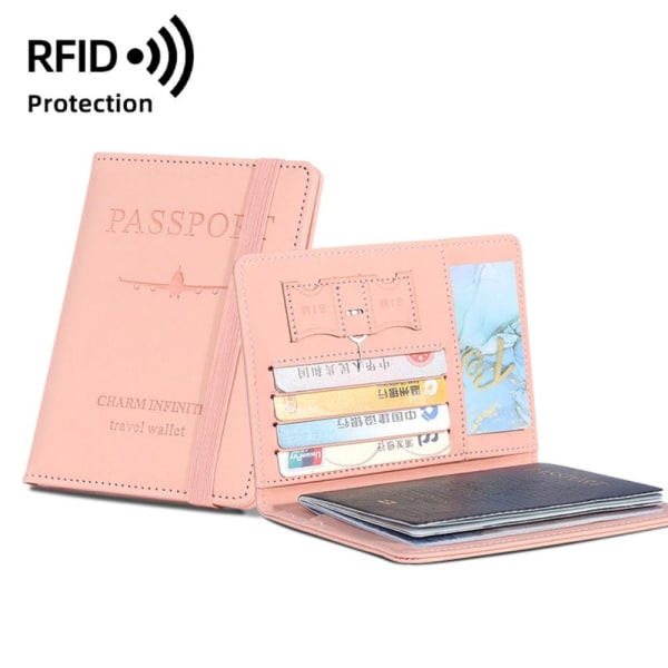 RFID Passport Cove Passport Protector GRÅ Grey