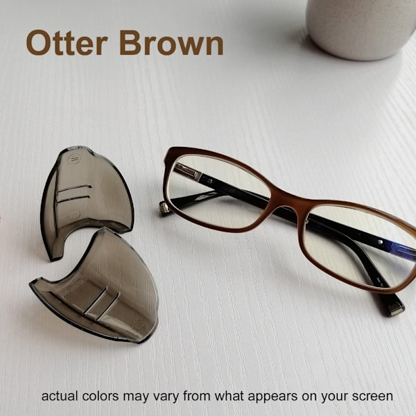 Ögonskydd Glasögon Sidoskydd för glasögon BRUN brown