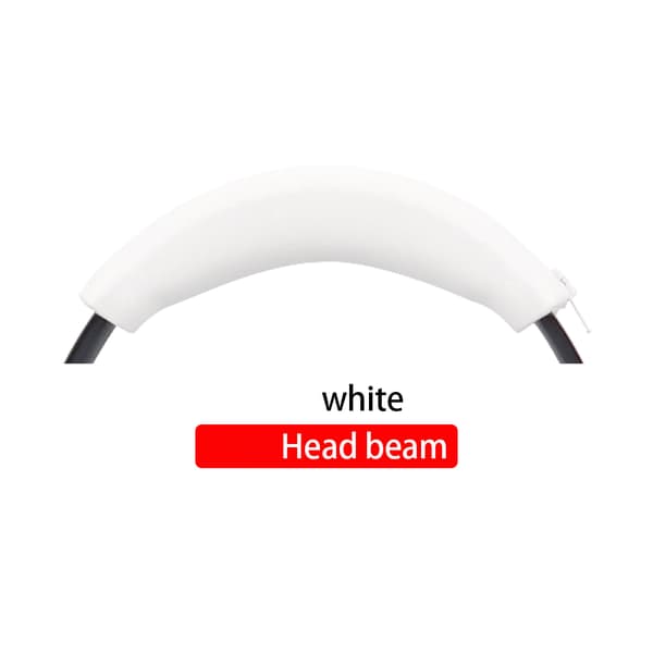 Hodetelefon Hodebøyle Hodetelefondeksel HVIT White