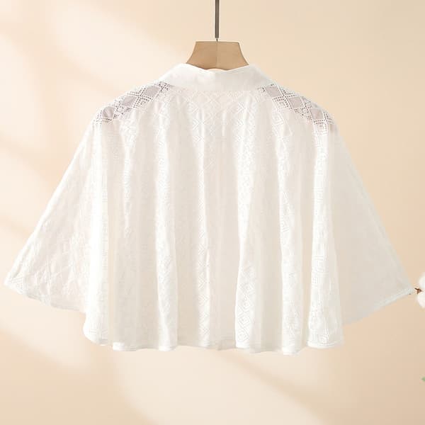 Ruusu Jacquard Polyesteri Shaali Aurinkosuojahuivi PUNAINEN Red