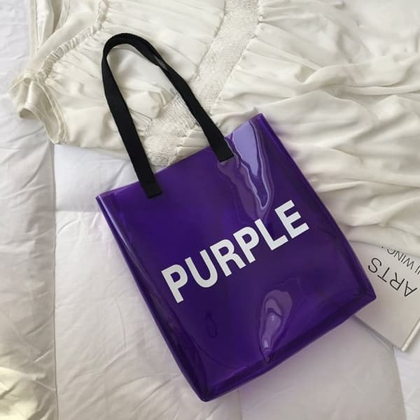 Pendler Taske Strandtaske LILLA Purple