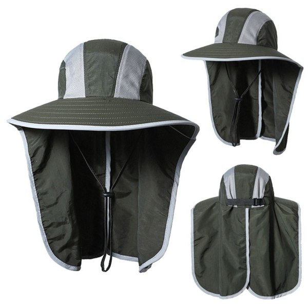 Sunshade Hat Big Eave Mountaineering Hat FARGE 3 FARGE 3 Color 3