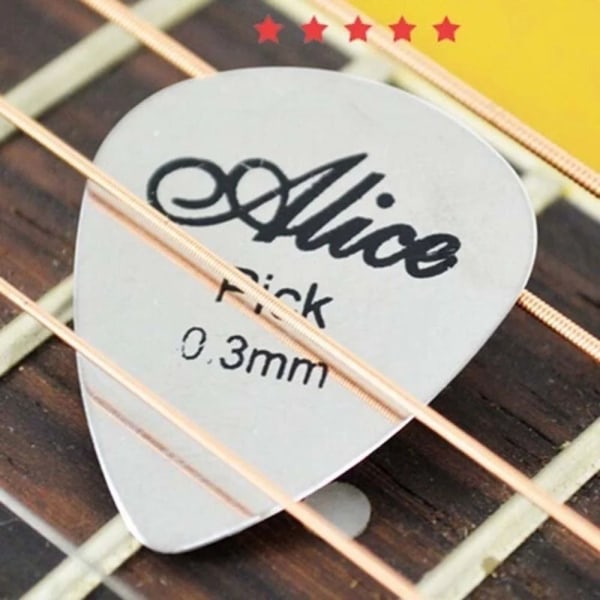 1/5 st Metallgitarrplock Akustisk gitarrplock 5st 5st 5pcs