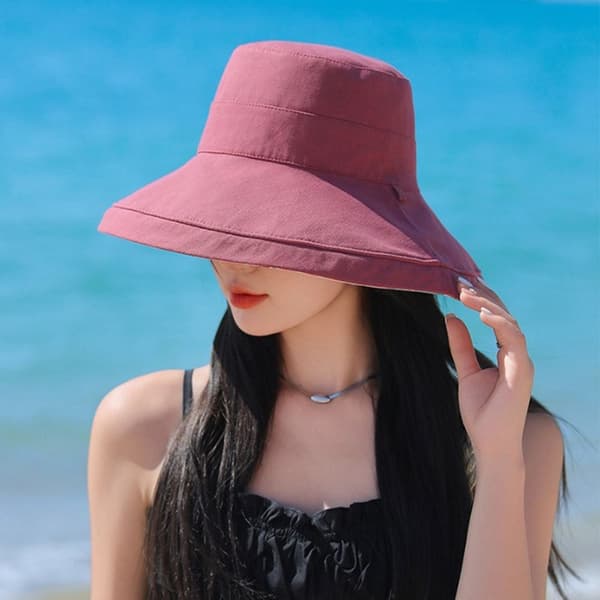 Bøllehat Strandhat BEIGE Beige