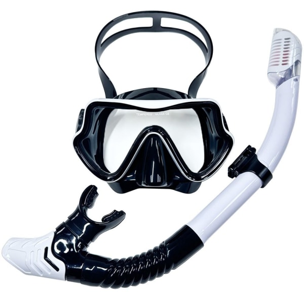 Dykkermaske Anti-Fog Goggles GRØN FRAME SORT Green Frame Black