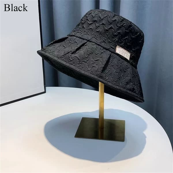 Bucket-hattu Kalastajahattu MUSTA black
