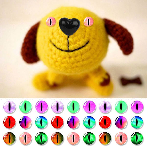 20st/10 par Eyes Crafts Eyes Puppet Crystal Eyes 16MM 16MM 16mm