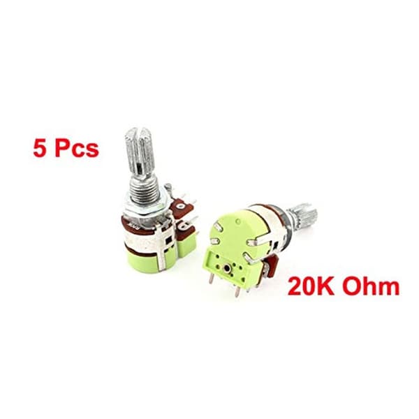 Potensiometerbryter Stereo 5 STK 5 STK 5pcs