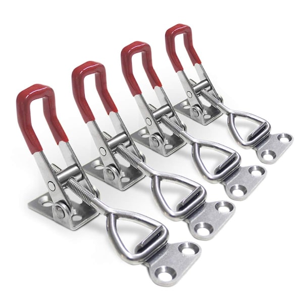 Låsepal til vippespænde i rustfrit stål 4 STK 4pcs