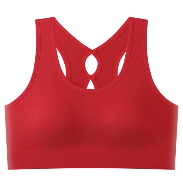 Sports BH Fitness Tube Top RØD Red