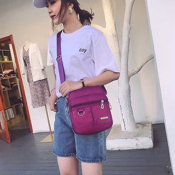Skuldertaske Håndtasker MØRK LILLA dark purple