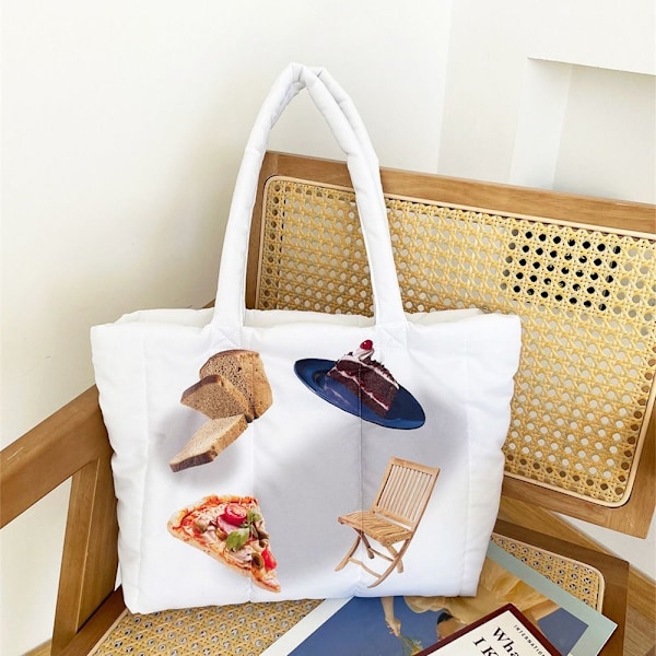 Skuldertaske Tote Tasker HVID white