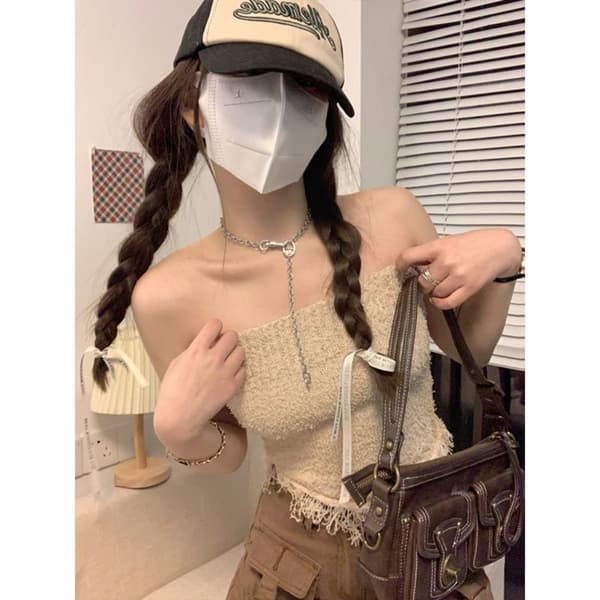 Linne Rygglös Väst BEIGE Beige