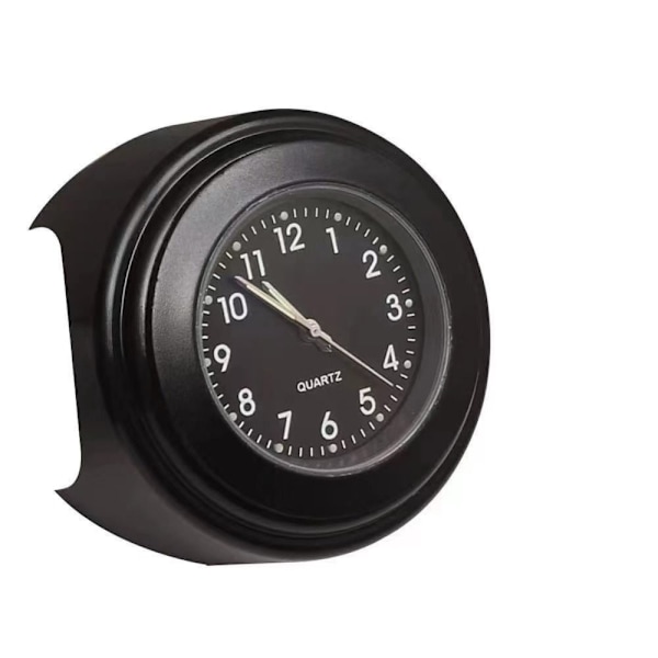 Moottoripyörän kello kvartsikello WATCH Black