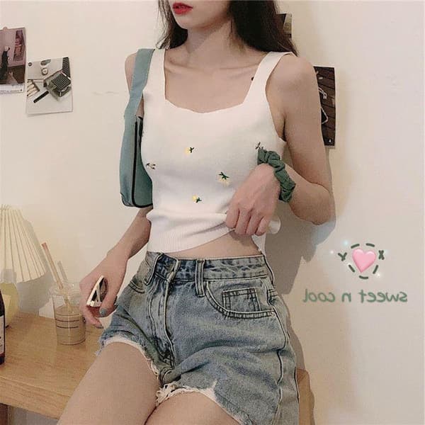 Toppi Crop Top SININEN Blue