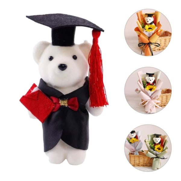 5 kpl valmistumisen Dr Bear Gifts Dr Bear kukkakimppu black