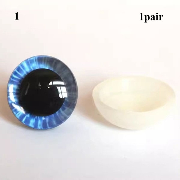 Plastsäkerhetsögon Glitter Crystal Eyes 1 1 1