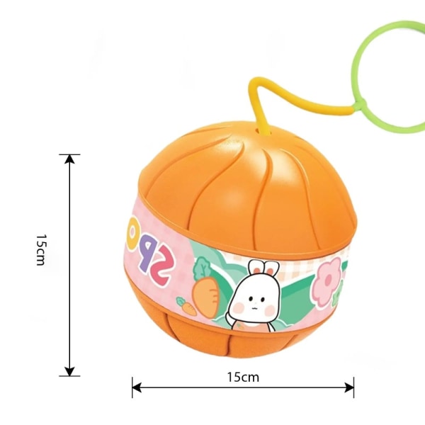 Pedagogisk leketøy Ankel Skip Ball ORANSJE orange