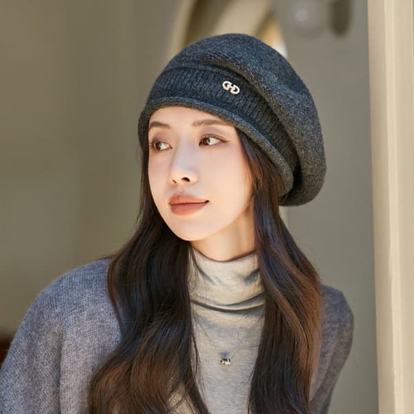 Beretlue Beanie for Kvinner KAFFE coffee