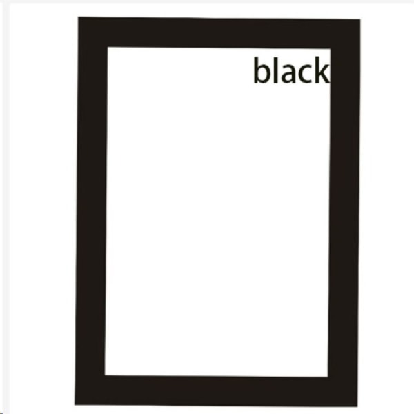 Magnetisk ramme Fotoramme SORT A4 black A4