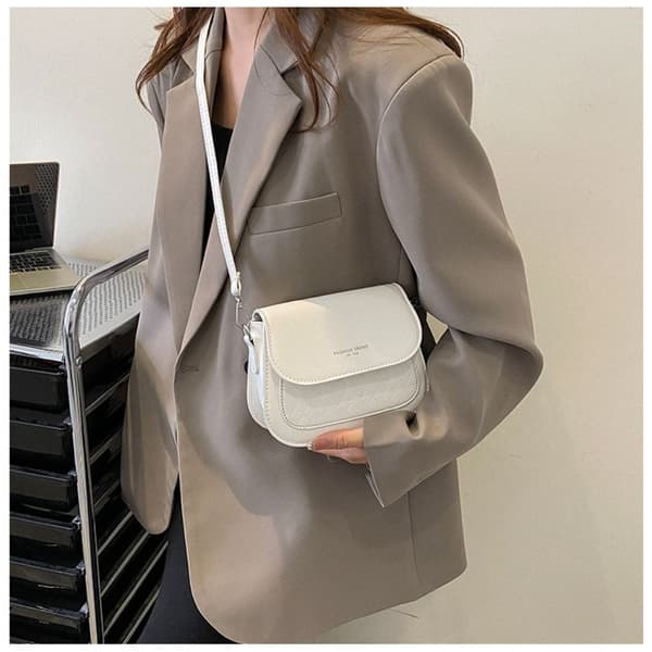 Crossbody-väska Axelväska VIT white