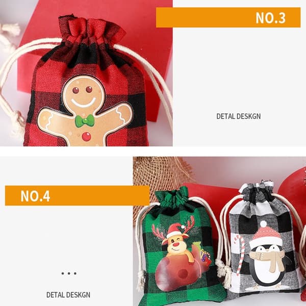 Julklappspåsar Dragskopåse 2 2 2