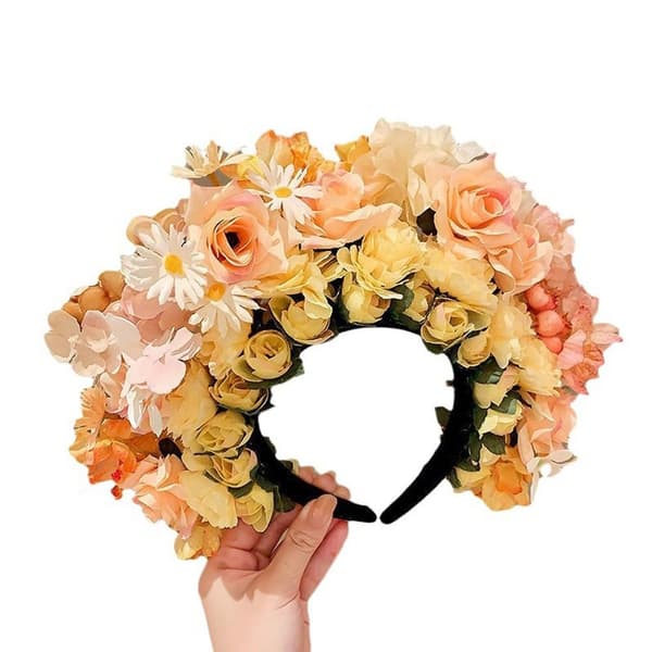 Kunstig Blomst Hodeplagg Silke Blomsterhårnål C C C
