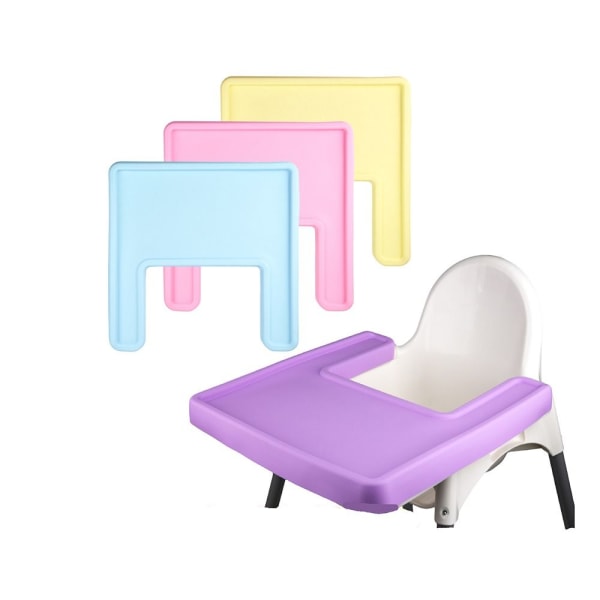 Høy stol bordbrikke Baby stol bordbrikker LILLA purple