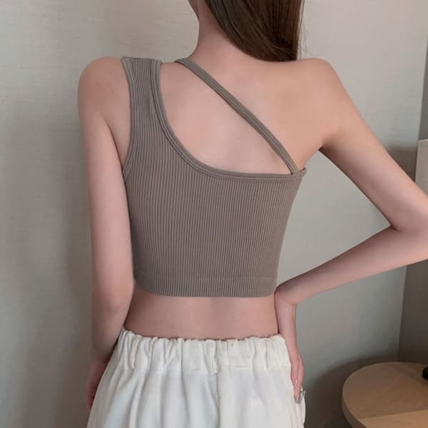 Kvinders Ærmeløs Croptop Cami GRØN green