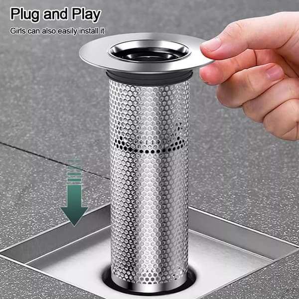 Dusjgulvavløpssil Vasksil Rask Drenering
