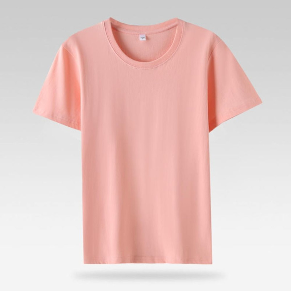 Kesäinen T-paita lyhythihainen PINK L Pink L
