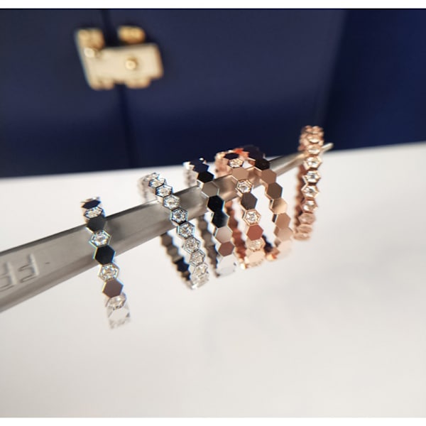 Honeycomb Mode Ring Evighetsring C C C