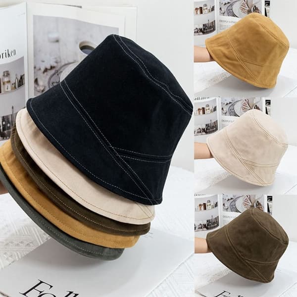 Bomuld Bucket Hatte Kvinder Sommerhat 3 3 3
