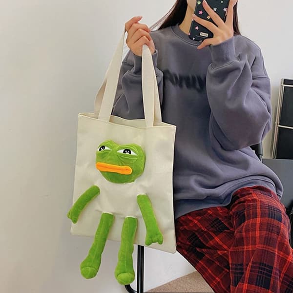 Skuldervesker Tote Bags HVIT white