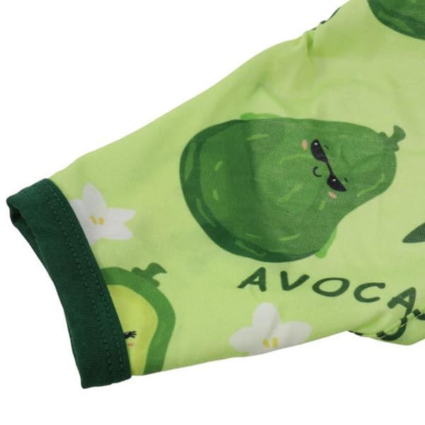 Avocado Print Kæledyrstøj Hundehættetrøjer Jumpsuit