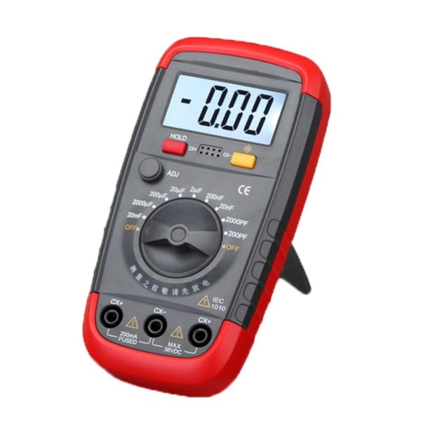 Digital Capacitance Meter Multimeter Profesjonell kondensator