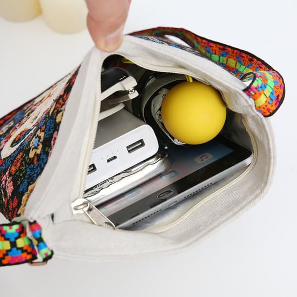 Brodert Canvasveske 03 03 03