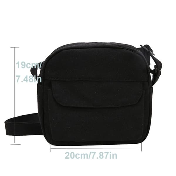 Messenger Bag Axelremsväska RÖD Red