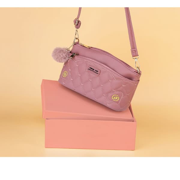 Axelremsväska Messenger Bag ROSA pink