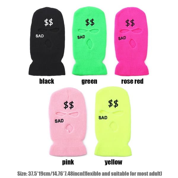 Balaclava Hue Ski Snowboard Hue SORT black