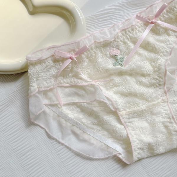Söta spetsunderkläder avtagbart band underkläder SPETSSTIL SPETS Lace style