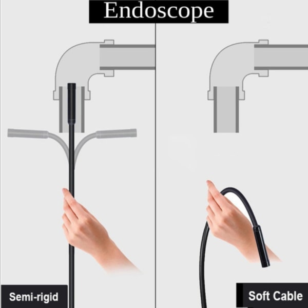 Endoskopkamera Borescope Inspection Snake Camera