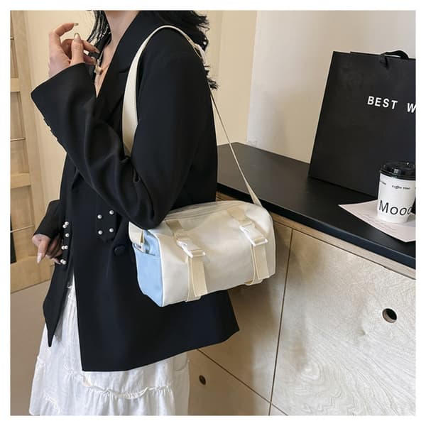 Skulderveske Messenger Bag BLÅ Blue