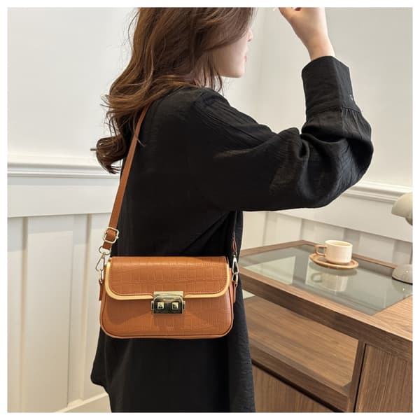 Skuldertaske Messenger Taske SORT Black